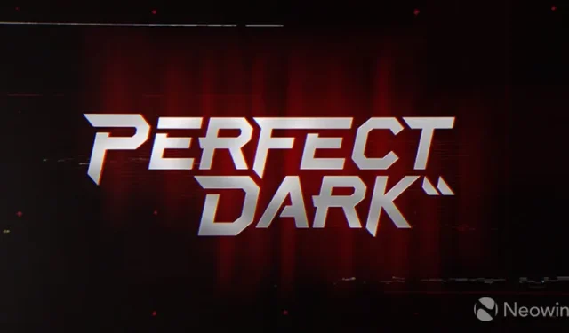 De herstart van de Perfect Dark-game van Microsoft is naar verluidt nog jaren verwijderd van de lancering