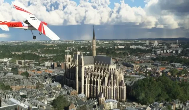 A nova atualização gratuita do Microsoft Flight Simulator adiciona mais detalhes a cinco cidades na França