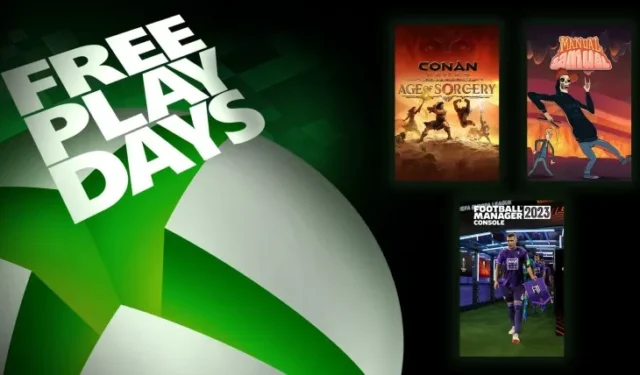 今週末の Xbox Free Play Days では、Conan Exiles、Football Manager などが追加されます