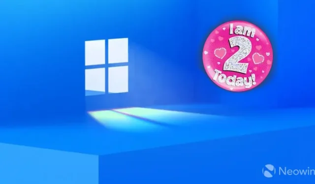 Windows 11 a été dévoilé il y a deux ans aujourd’hui. Voici un rapide retour en arrière