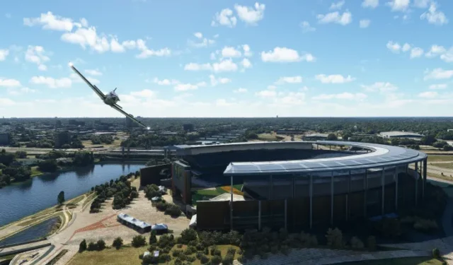 De nieuwste Microsoft Flight Simulator-update richt zich op Texas voor visuele upgrades