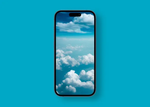 Sfondi di Nuvole Blu per iPhone