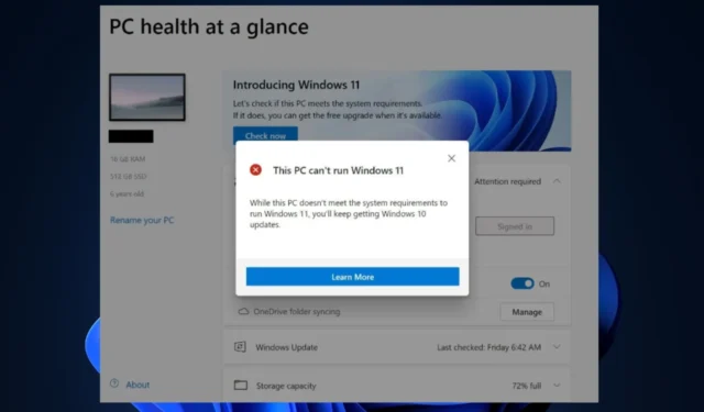 3 maneiras de ignorar os requisitos de sistema do Windows 11