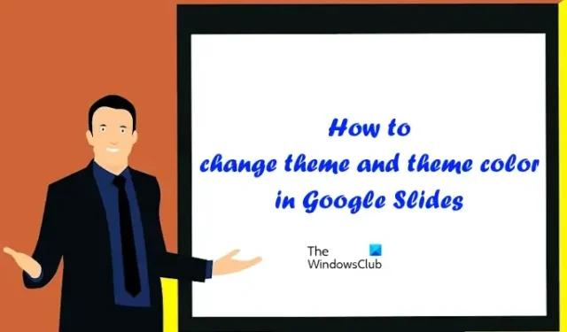 Google スライドのテーマとテーマの色を変更する方法