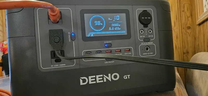 Deeno X1500 Portable Power Station Review Frigorífico