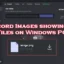 Discord Immagini mostrate come file su PC Windows