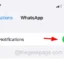 WhatsApp no ​​se muestra en la configuración de notificaciones en iPhone [Corregido]