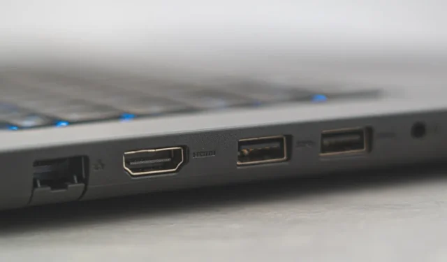 9 coisas para tentar se a porta HDMI não estiver funcionando no seu laptop