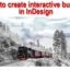 Cómo crear botones interactivos en InDesign