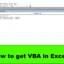 VBA inschakelen en gebruiken in Excel