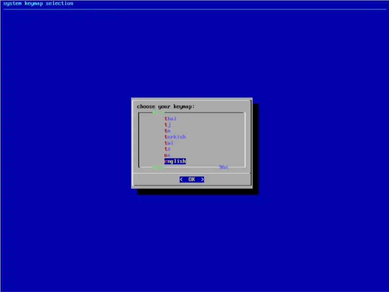從 Parabola LiveISO 輸出的鍵盤映射設置的屏幕截圖。
