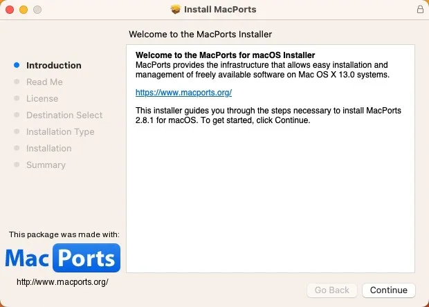 Macports Instalação 1