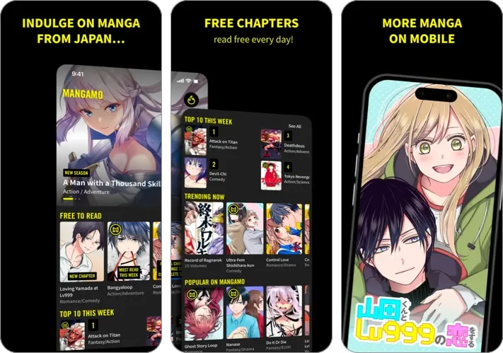 Mangamo Manga Reader & BD