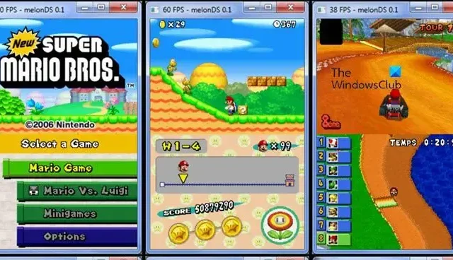 Meilleurs émulateurs Nintendo DS pour PC Windows