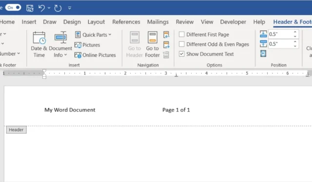 Comment utiliser les en-têtes et pieds de page dans Word, Excel et PowerPoint