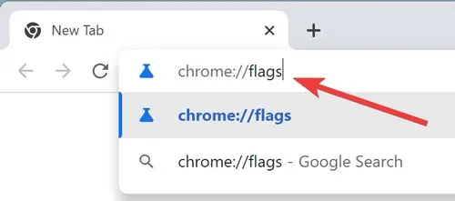 Apertura delle bandiere di Chrome