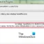 Fix Outlook Foutcode 0x800CCC0D op Windows-pc