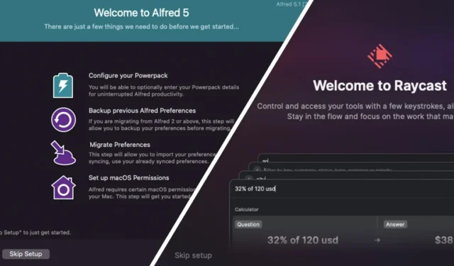 Raycast vs. Alfred: de beste app-launcher voor je Mac
