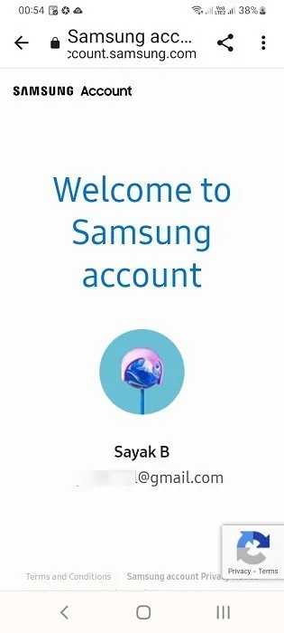 Bienvenue sur votre compte Samsung sur l'application Samsung Wallet.
