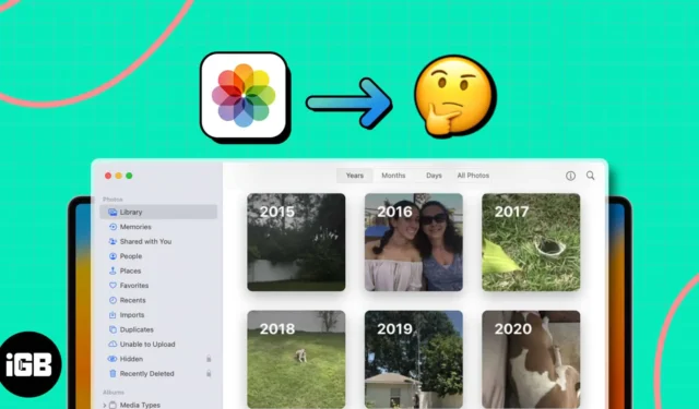 Come trovare immagini nell’app Foto su Mac: 8 modi