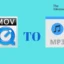Meilleurs outils gratuits de conversion MOV en MP3 pour PC