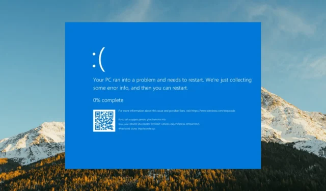 NETwsw02.sys BSoD エラー: 修正する 5 つの方法