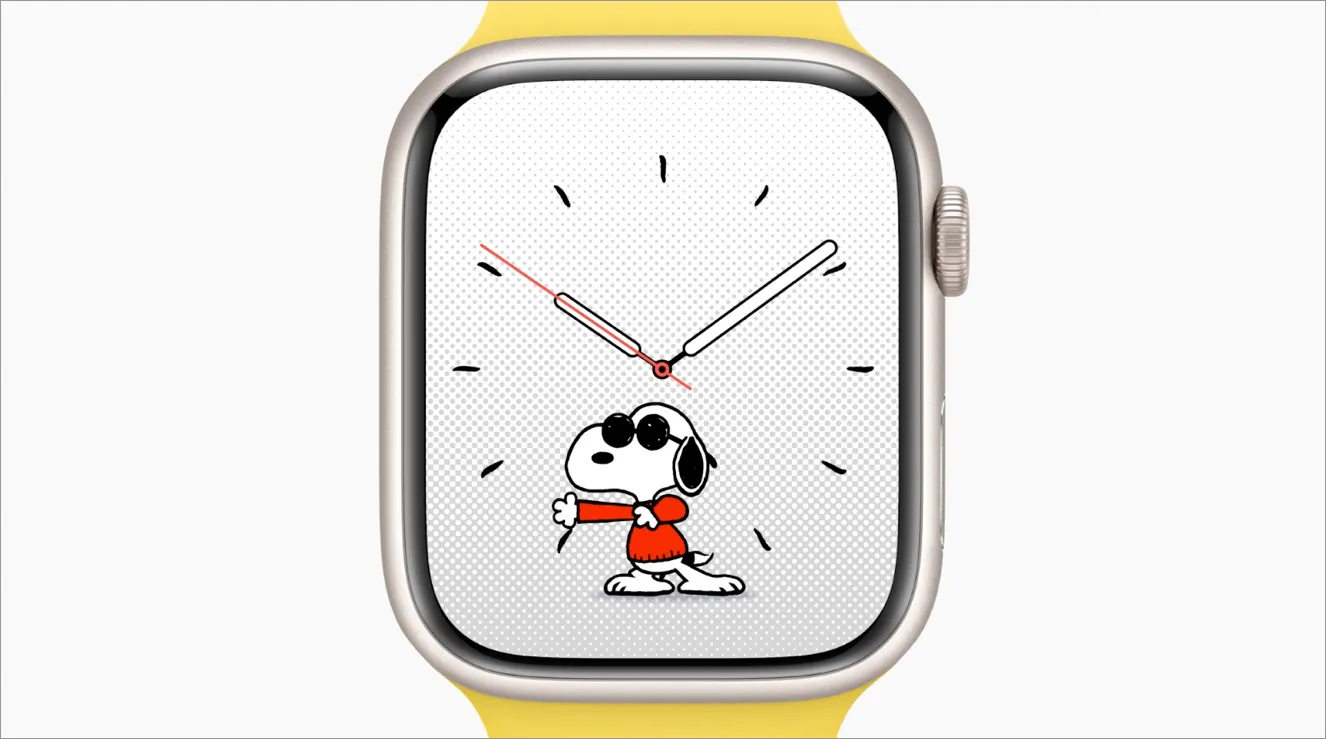 watchOS 10 nouveaux cadrans de montre
