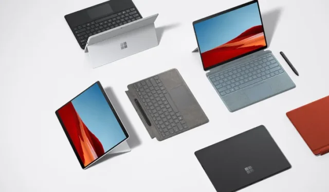 Microsoft aktualisiert Surface Pro X, um Kameraprobleme zu beheben, die Fingerabdruckerkennung zu verbessern und mehr
