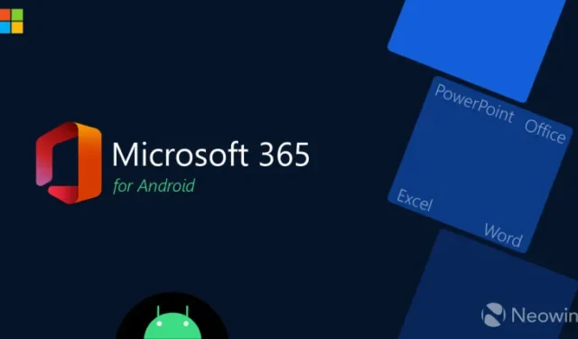 Gli addetti ai lavori di Microsoft 365 possono estrarre pagine dai PDF nell’app per Android