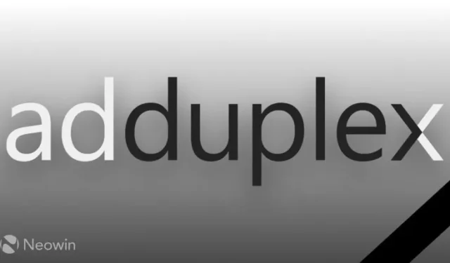 AdDuplex wird nach 12 Dienstjahren auf Windows Phone und Windows eingestellt