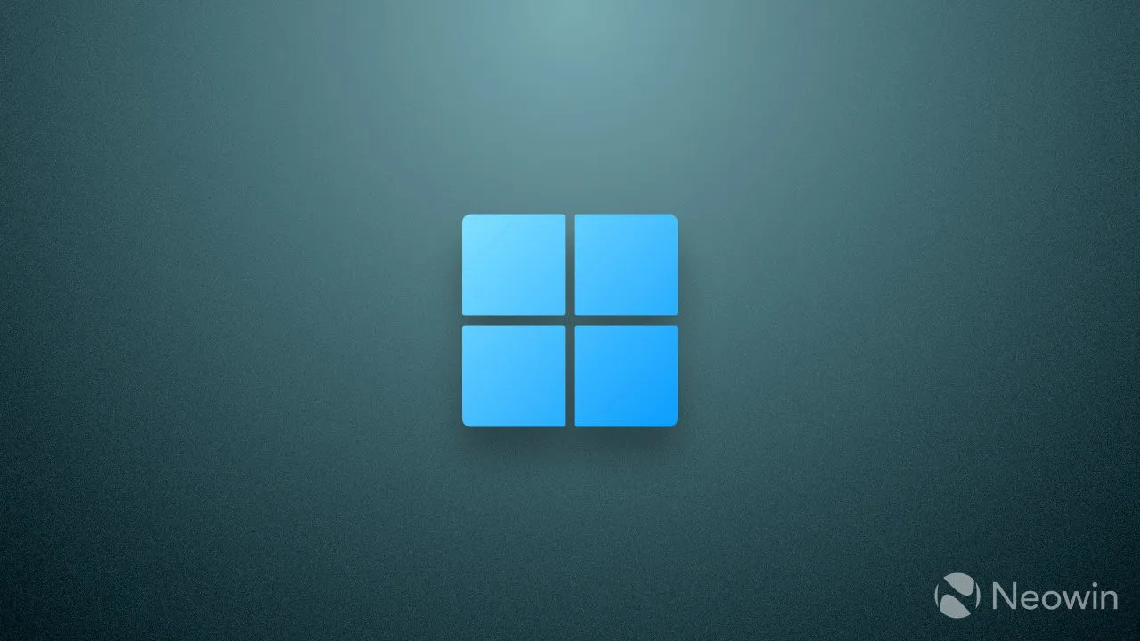 Un logo di Windows 11