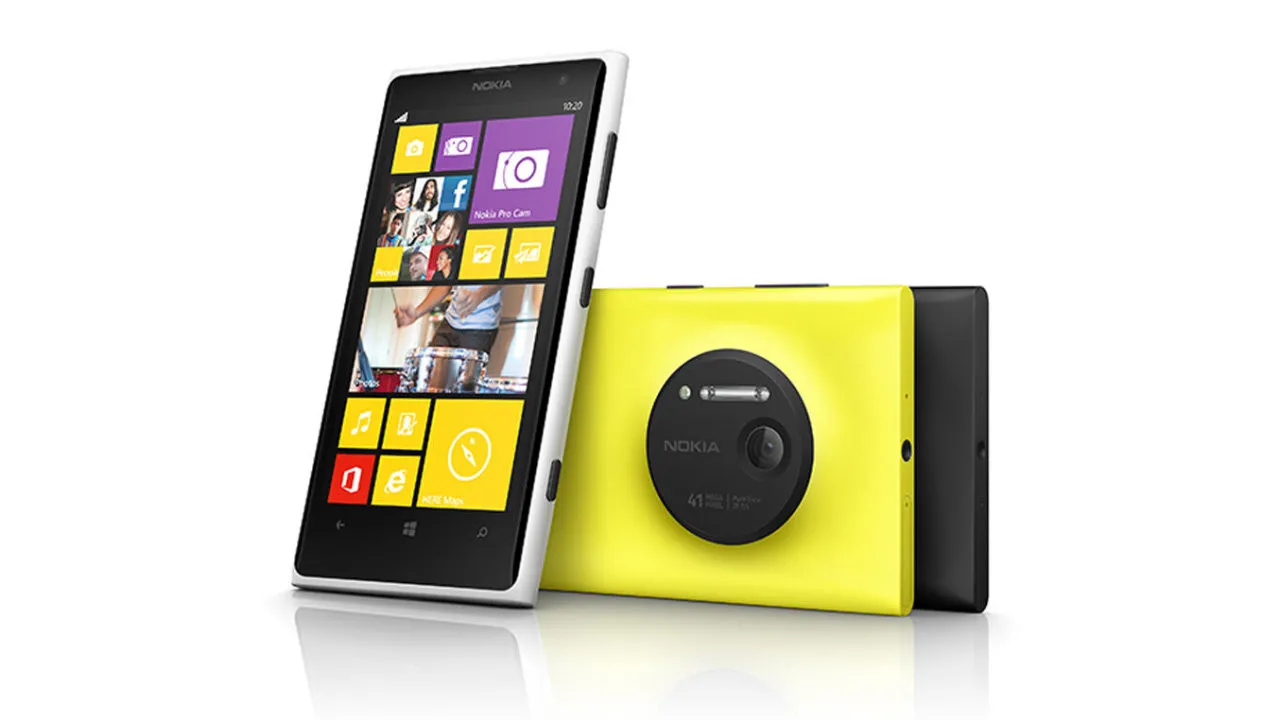 諾基亞 Lumia 1020 的渲染圖