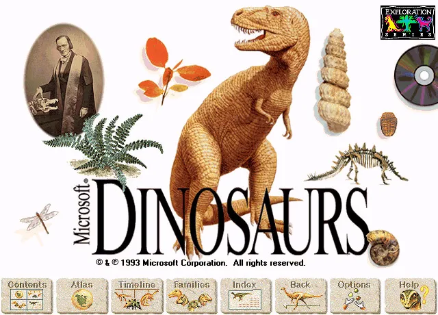 Microsoft-Dinosaurier