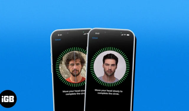 Comment ajouter un identifiant de visage à la deuxième personne sur iPhone