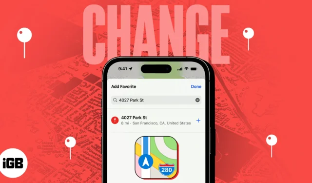 Cómo agregar o cambiar la dirección de casa en Apple Maps en iPhone, iPad y Mac 