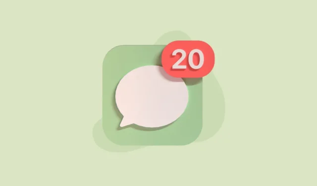 Cómo marcar todos los mensajes como leídos en iOS 17 en iPhone