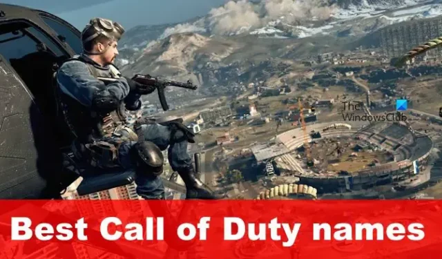Les meilleurs noms de Call of Duty
