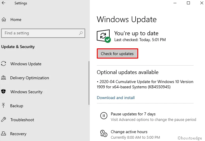 Windows 10 アップデートをインストールする