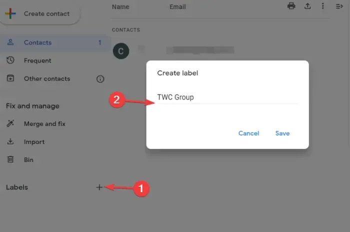 Come creare un'email di gruppo in Gmail