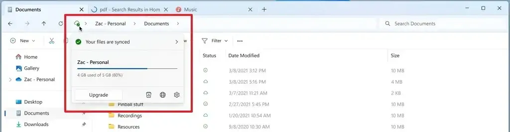 File Explorer-bestandslocatie-indicator