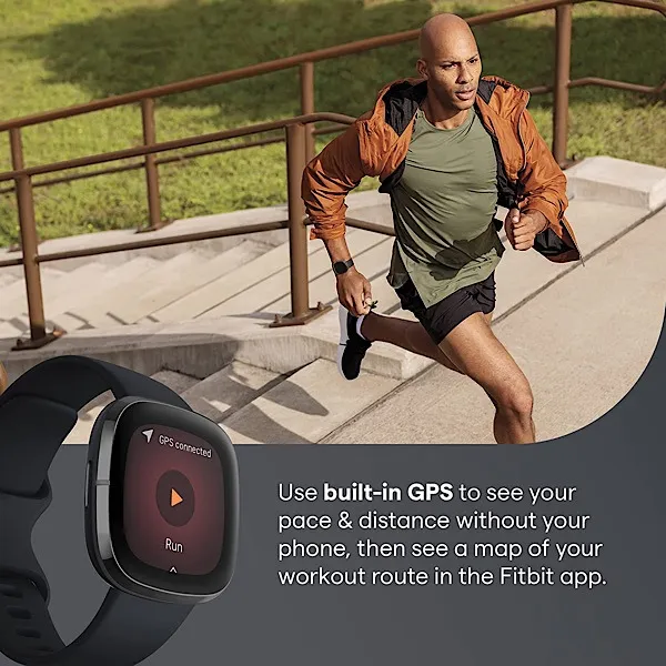 Pulsera de fitness para reloj inteligente avanzado Fitbit Sense