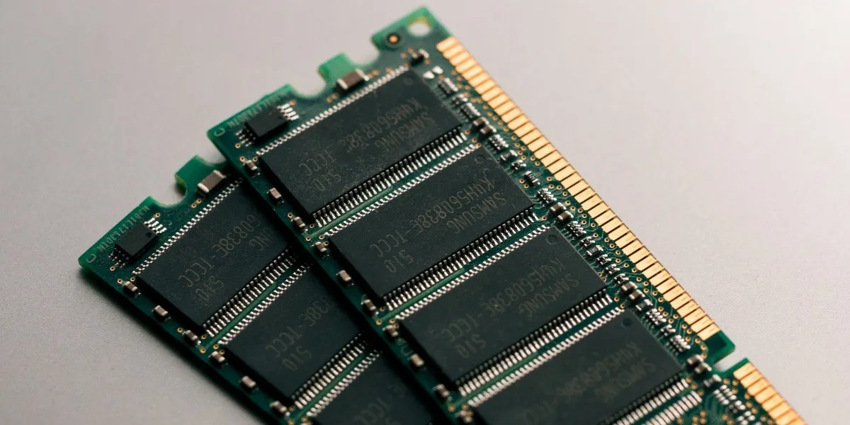 Vista de memorias RAM.