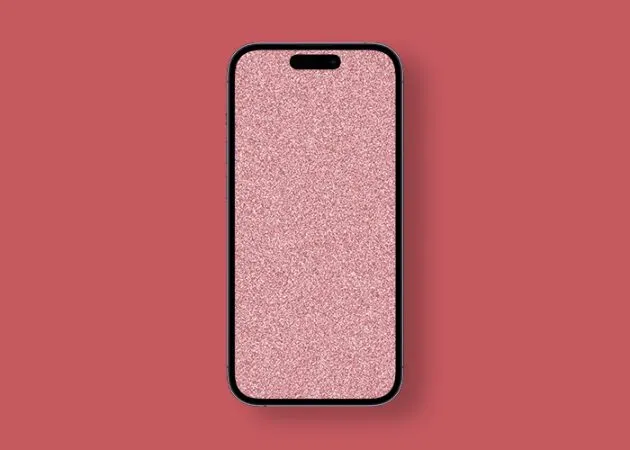 Sfondo luccicante in oro rosa per iPhone