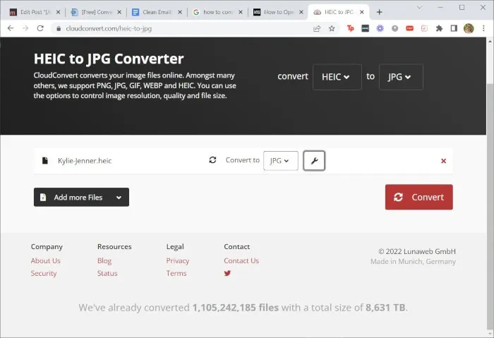 Heic から JPG へ Cloudconvert