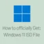 Come scaricare il file ISO di Windows 11 e installarlo sul tuo PC