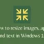 如何在 Windows 11/10 中調整文本、文本光標和應用程序的大小