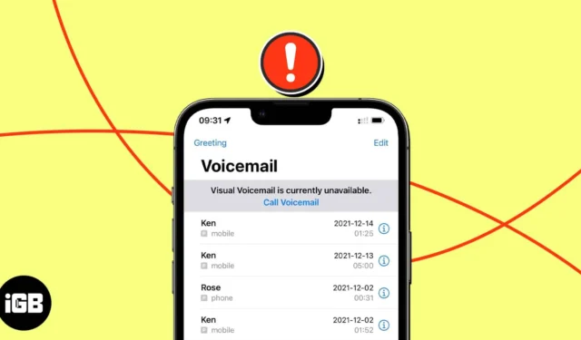 iPhone-voicemail werkt niet? 11 beste oplossingen uitgelegd!