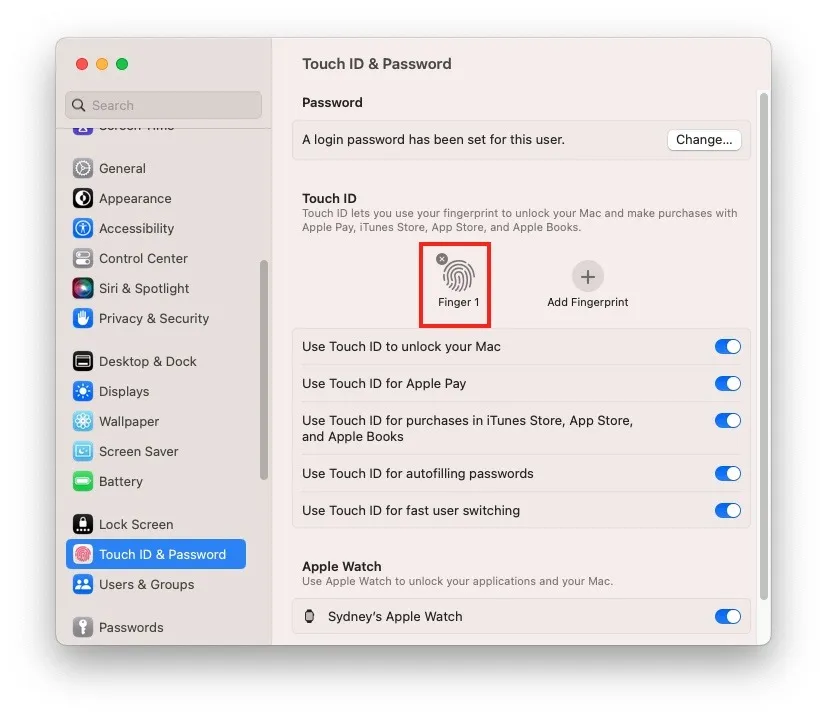 Macos Touchid Remover