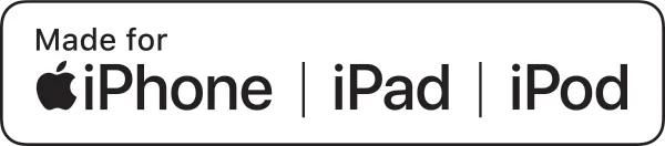 Gemaakt voor iPhone/iPad/iPod-label