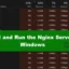 Hoe de Nginx-server op Windows te installeren en uit te voeren